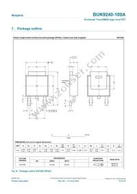 BUK9240-100A/C1 Datasheet Page 10