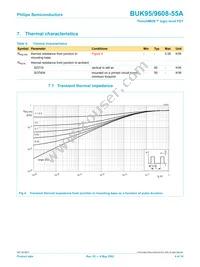 BUK9508-55A Datasheet Page 4