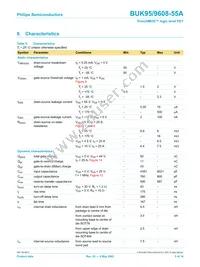 BUK9508-55A Datasheet Page 5