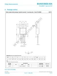 BUK9508-55A Datasheet Page 9