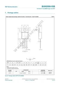 BUK9508-55B Datasheet Page 11