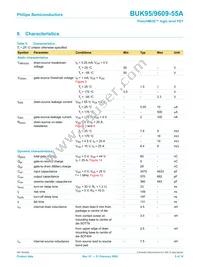 BUK9509-55A Datasheet Page 5