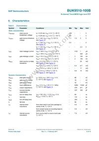 BUK9510-100B Datasheet Page 7