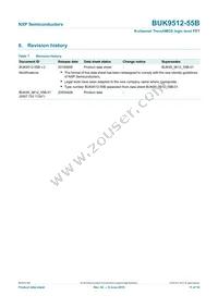 BUK9512-55B Datasheet Page 12