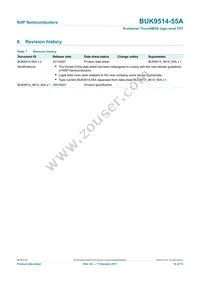 BUK9514-55A Datasheet Page 11