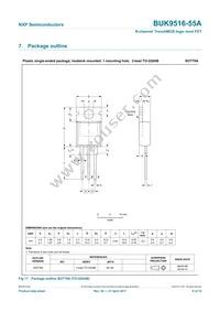 BUK9516-55A Datasheet Page 9
