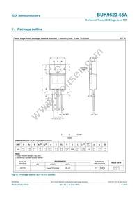 BUK9520-55A Datasheet Page 10