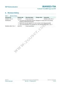 BUK9523-75A Datasheet Page 11