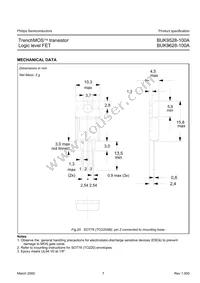 BUK9528-100A Datasheet Page 7