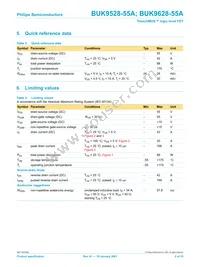 BUK9528-55A Datasheet Page 2