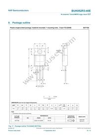 BUK952R3-40E Datasheet Page 11