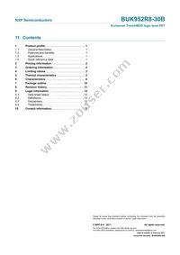 BUK952R8-30B Datasheet Page 15