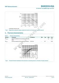 BUK9535-55A Datasheet Page 5