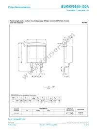 BUK9540-100A Datasheet Page 10
