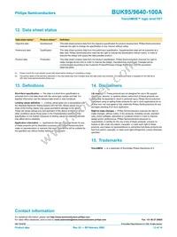 BUK9540-100A Datasheet Page 13