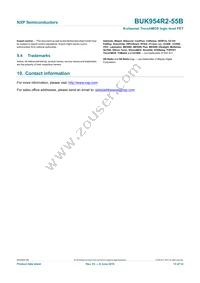 BUK954R2-55B Datasheet Page 14