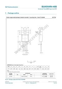 BUK954R4-40B Datasheet Page 11