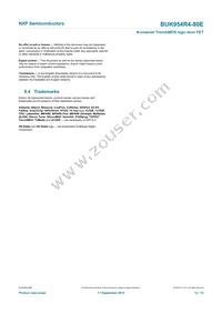 BUK954R4-80E Datasheet Page 13