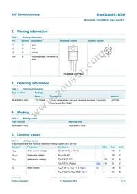BUK956R1-100E Datasheet Page 3