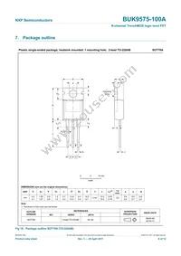 BUK9575-100A Datasheet Page 9