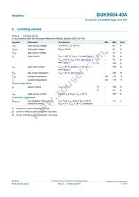 BUK9604-40A Datasheet Page 3