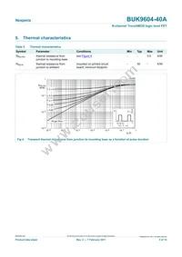 BUK9604-40A Datasheet Page 5