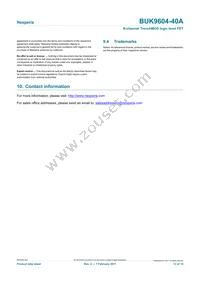 BUK9604-40A Datasheet Page 13