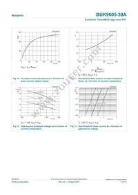 BUK9605-30A Datasheet Page 7