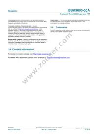 BUK9605-30A Datasheet Page 12