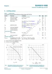 BUK9610-100B Datasheet Page 3