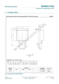 BUK9611-55A Datasheet Page 10