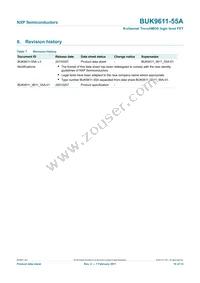 BUK9611-55A Datasheet Page 11