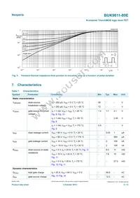 BUK9611-80E Datasheet Page 5