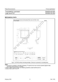BUK96150-55A Datasheet Page 8