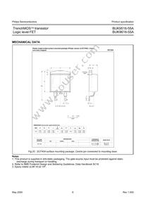 BUK9616-55A Datasheet Page 9