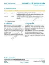 BUK9618-55A Datasheet Page 13