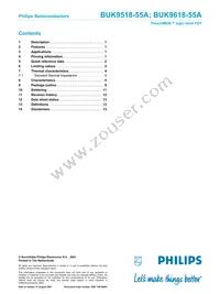 BUK9618-55A Datasheet Page 14