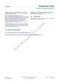 BUK96180-100A Datasheet Page 12