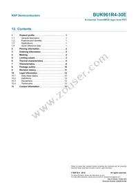 BUK961R4-30E Datasheet Page 15