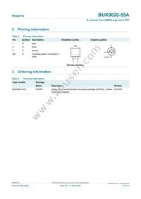 BUK9620-55A Datasheet Page 2