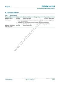 BUK9620-55A Datasheet Page 10
