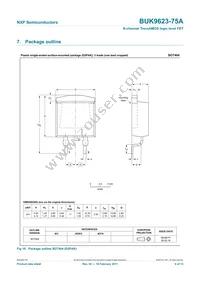 BUK9623-75A Datasheet Page 9