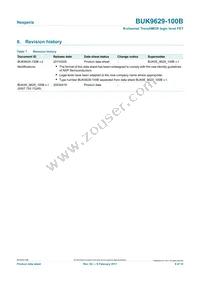 BUK9629-100B Datasheet Page 9