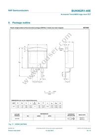 BUK962R1-40E Datasheet Page 11