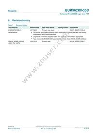 BUK962R8-30B Datasheet Page 11