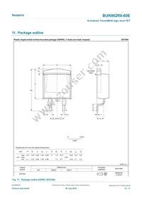 BUK962R8-60E Datasheet Page 10