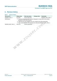 BUK9635-100A Datasheet Page 10