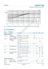 BUK9637-100E Datasheet Page 5
