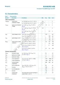 BUK963R2-40B Datasheet Page 5