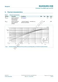 BUK964R2-55B Datasheet Page 5